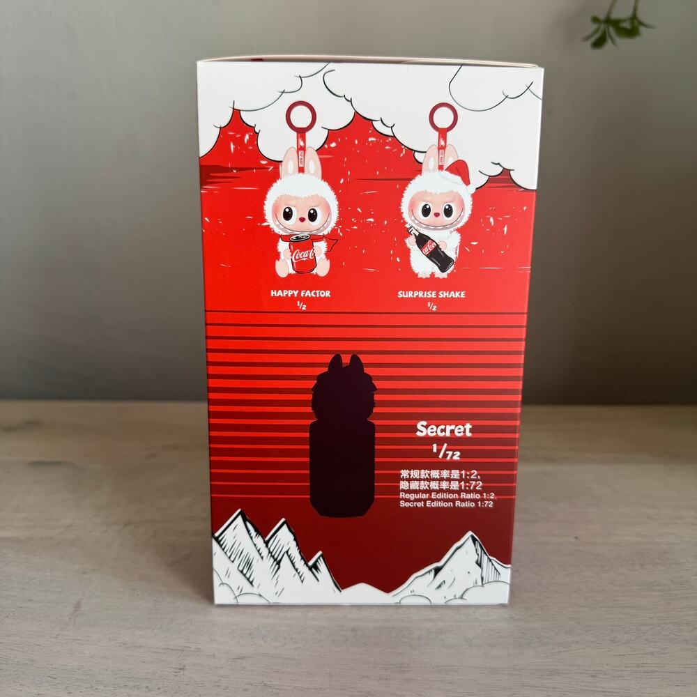 POP MART Labubu Coca-Cola Happy Factor Vinyl Face Confirmed - Picture 4 of 9